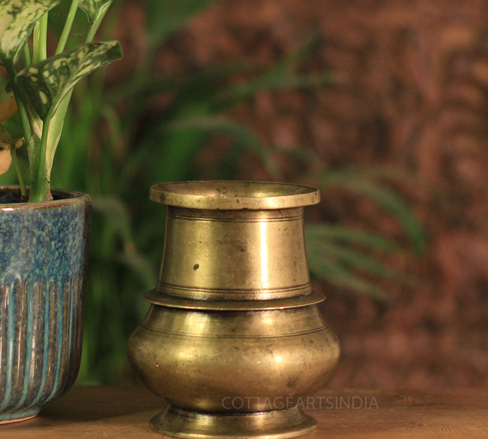 Brass  Vintage Pot