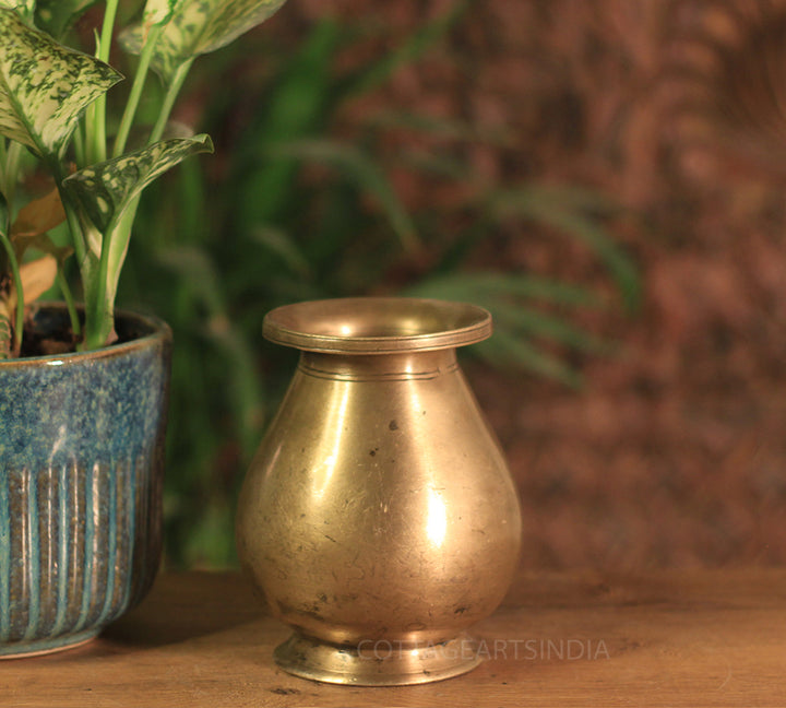 Brass  Vintage Pot