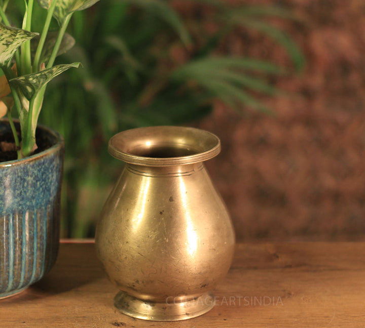 Brass  Vintage Pot