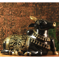 Brass Nandi Carving Work 20"