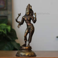 Handcrafted Brass Dancing Shiva Idol