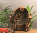 Brass Gauri Head/Mask 10" Twin Color