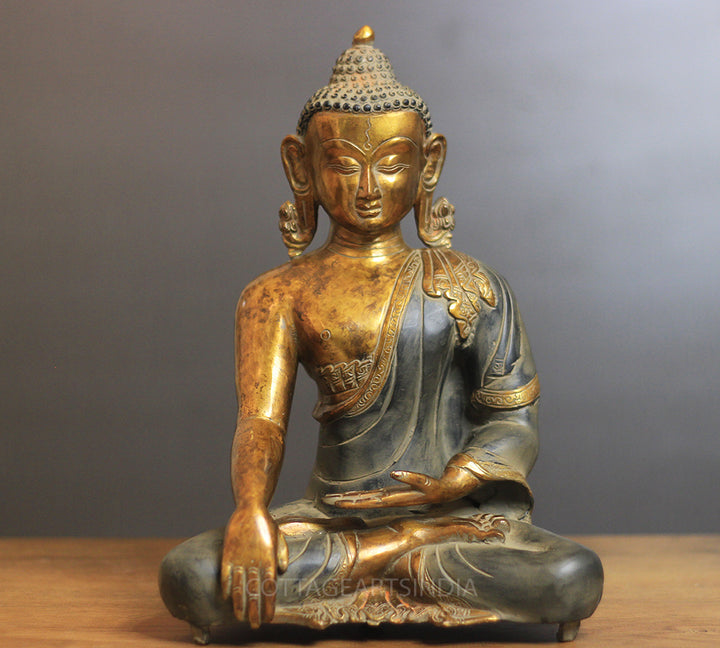 Brass Buddha Rustic Finish