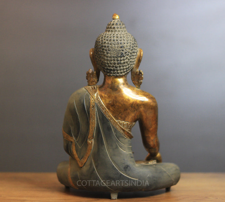 Brass Buddha Rustic Finish