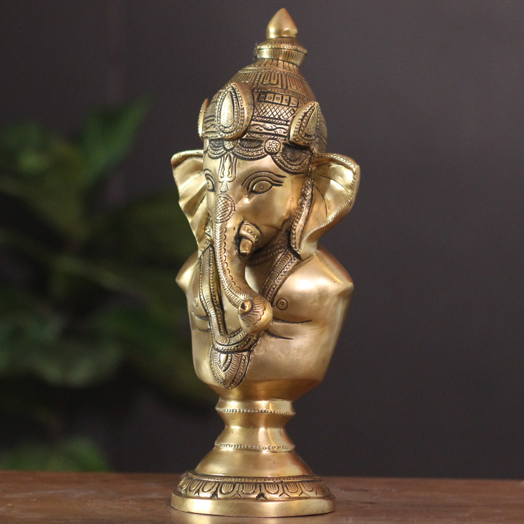 Brass Ganesha Trophy