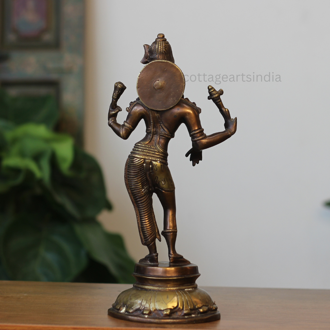 Handcrafted Brass Dancing Shiva Idol