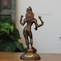 Handcrafted Brass Dancing Shiva Idol