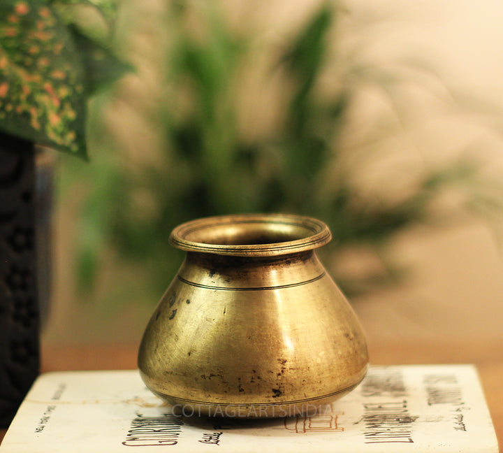 Brass  Vintage Pot