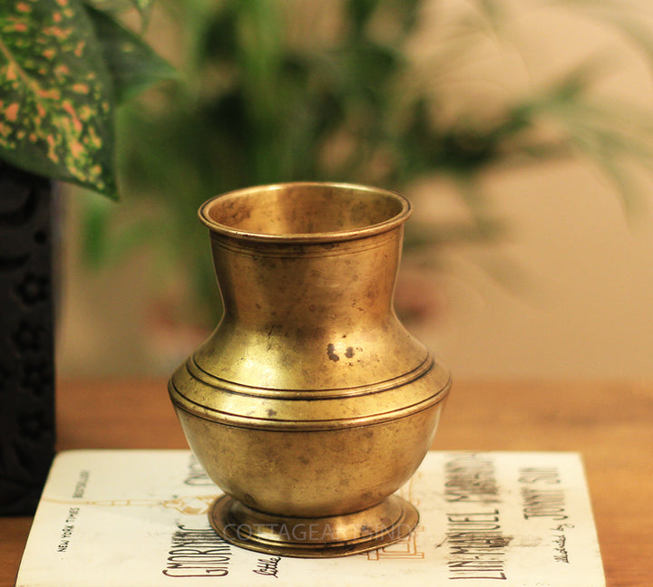 Brass  Vintage Pot