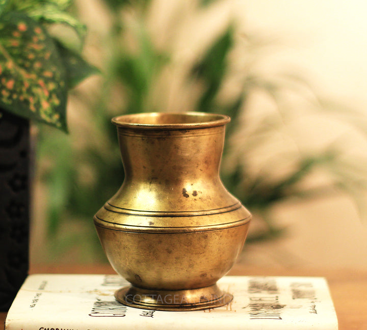 Brass  Vintage Pot
