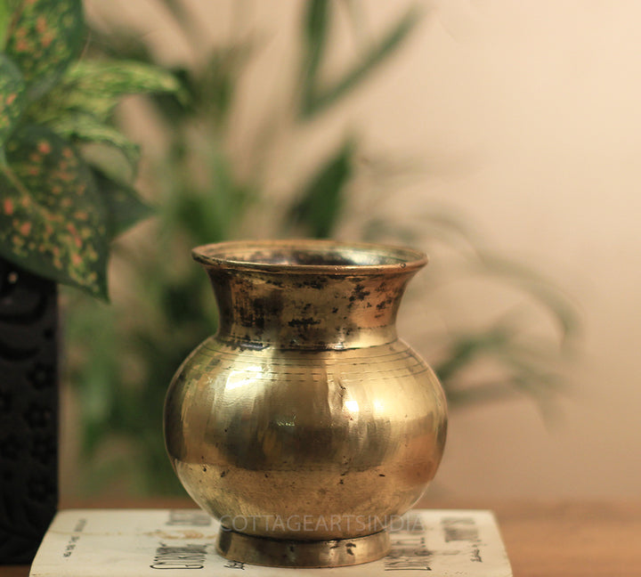 Brass  Vintage Pot
