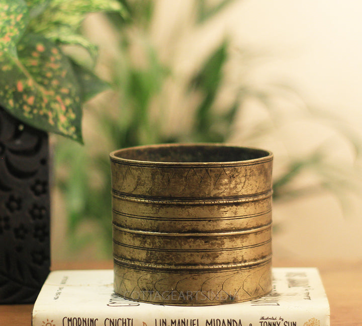 Brass  Vintage Pot