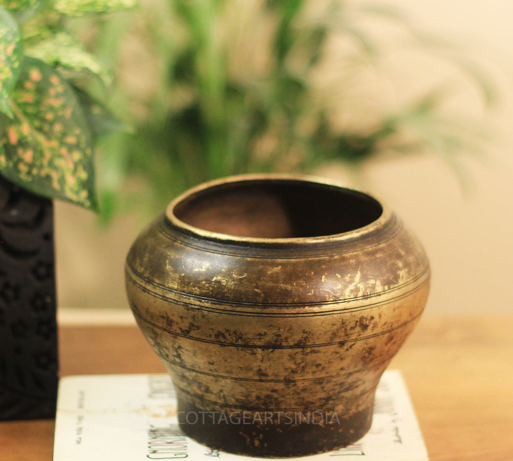 Brass  Vintage Pot