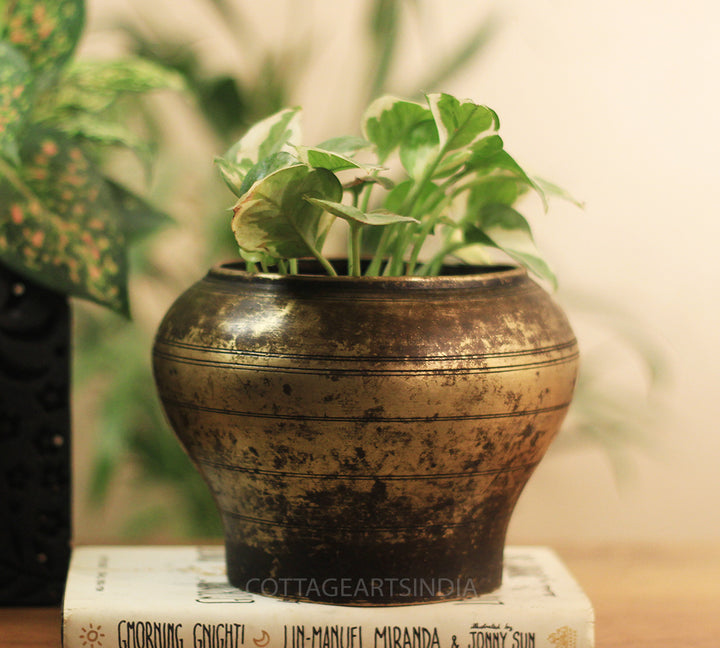 Brass  Vintage Pot