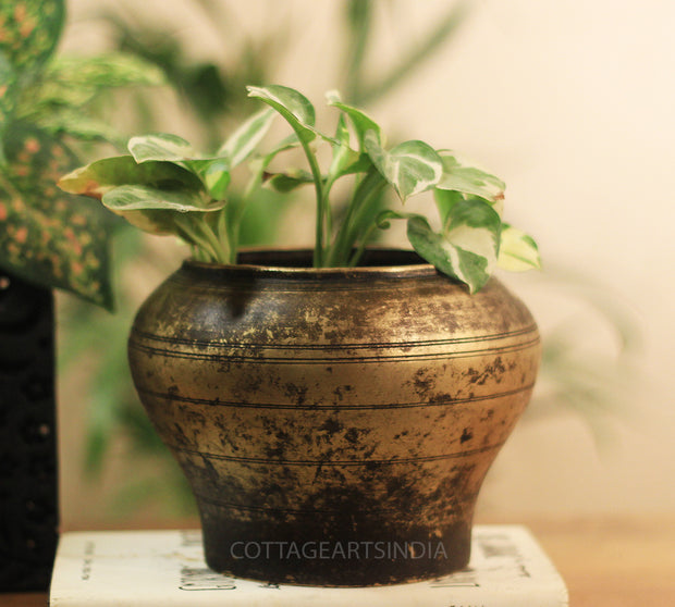 Brass  Vintage Pot