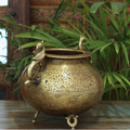 Brass Vintage Carved Planter (Copy)