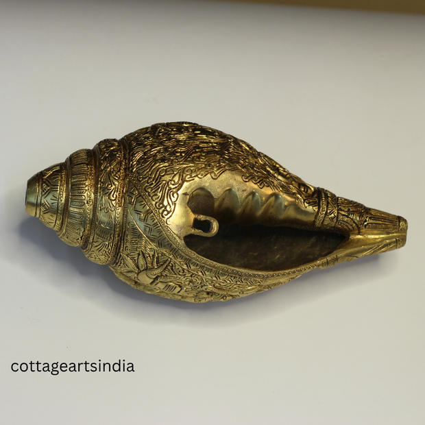 Brass Durga Shankha/Conch