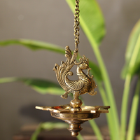 Brass Oil Diya Annapakshi