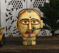 Wooden Gauri Head