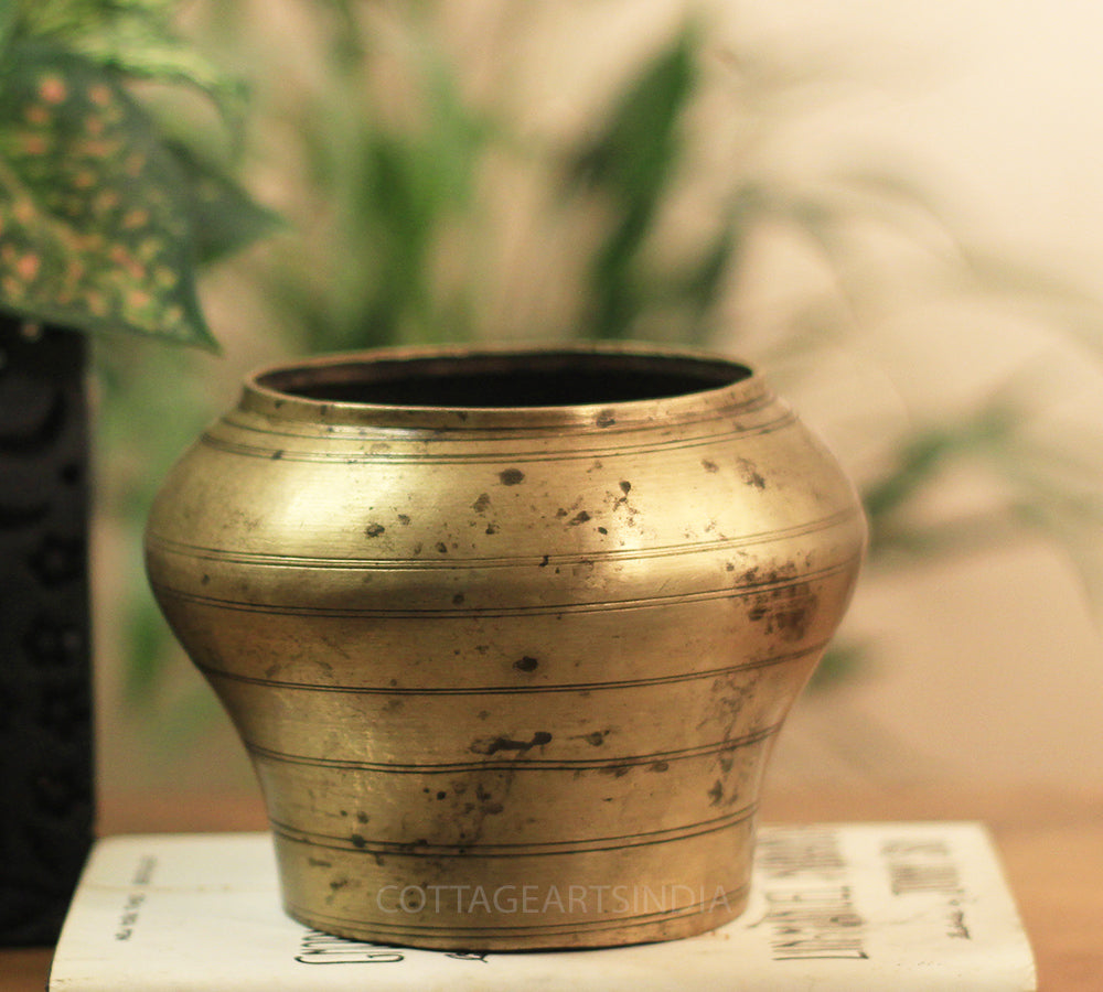 Brass  Vintage Pot