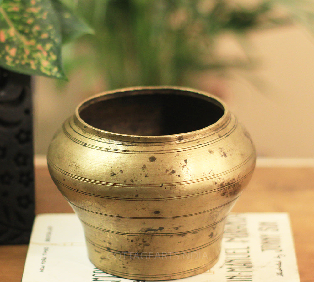Brass  Vintage Pot