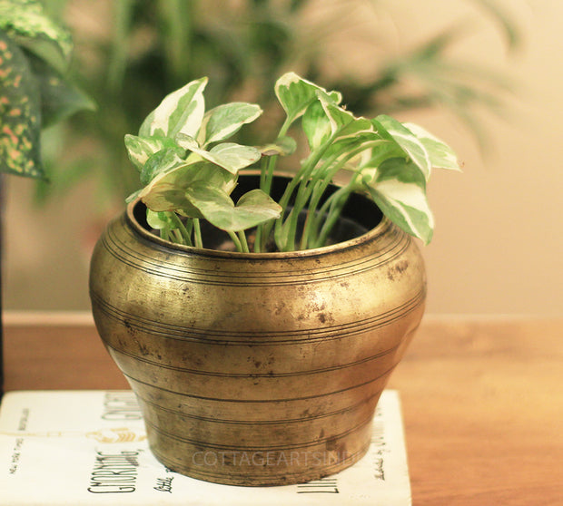 Brass  Vintage Pot