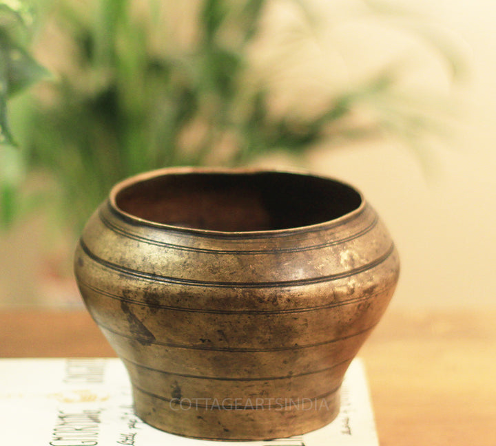Brass  Vintage Pot