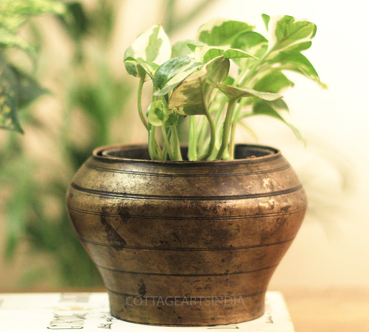 Brass  Vintage Pot