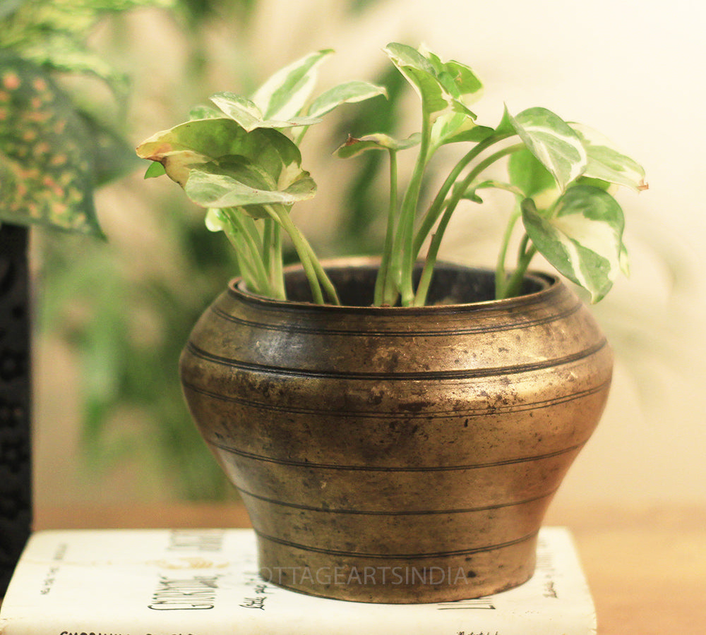 Brass  Vintage Pot