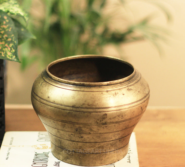 Brass  Vintage Pot