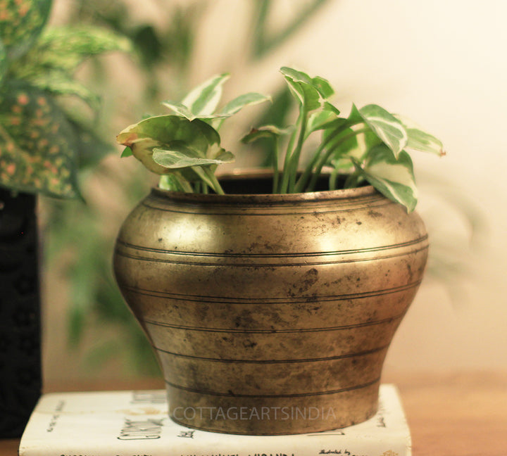 Brass  Vintage Pot