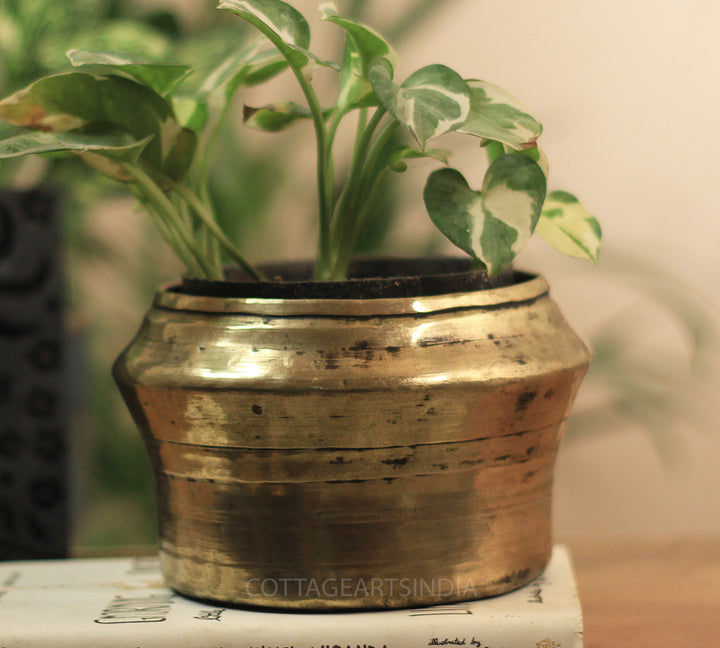 Brass  Vintage Pot