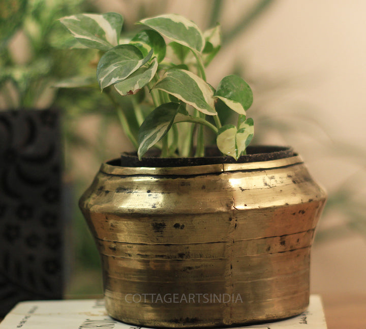Brass  Vintage Pot