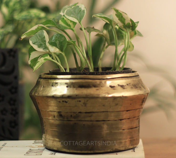 Brass  Vintage Pot
