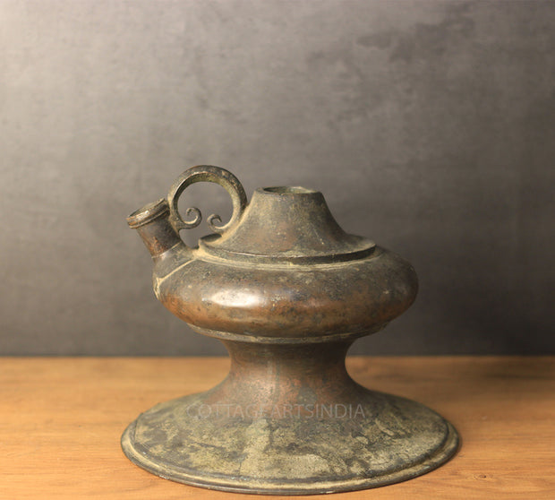Brass Vintage Hookah Base