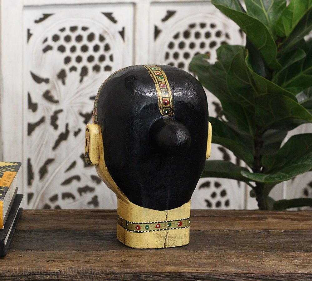 Wooden Gauri Head