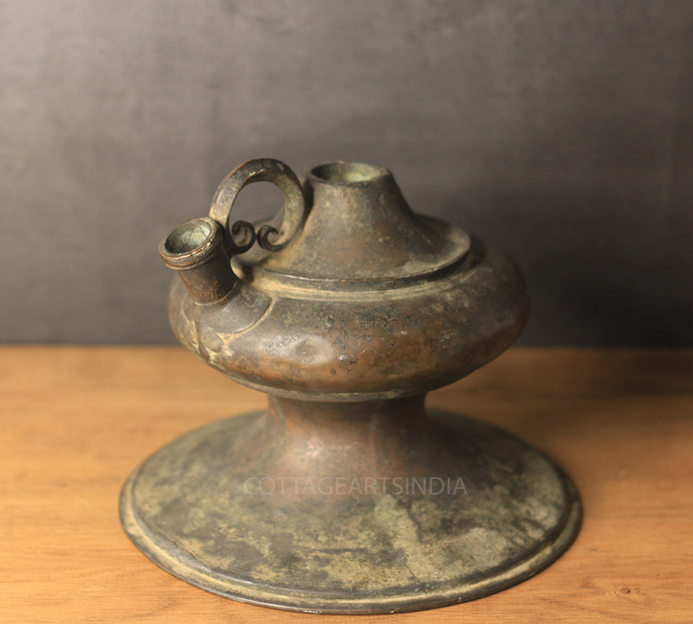 Brass Vintage Hookah Base