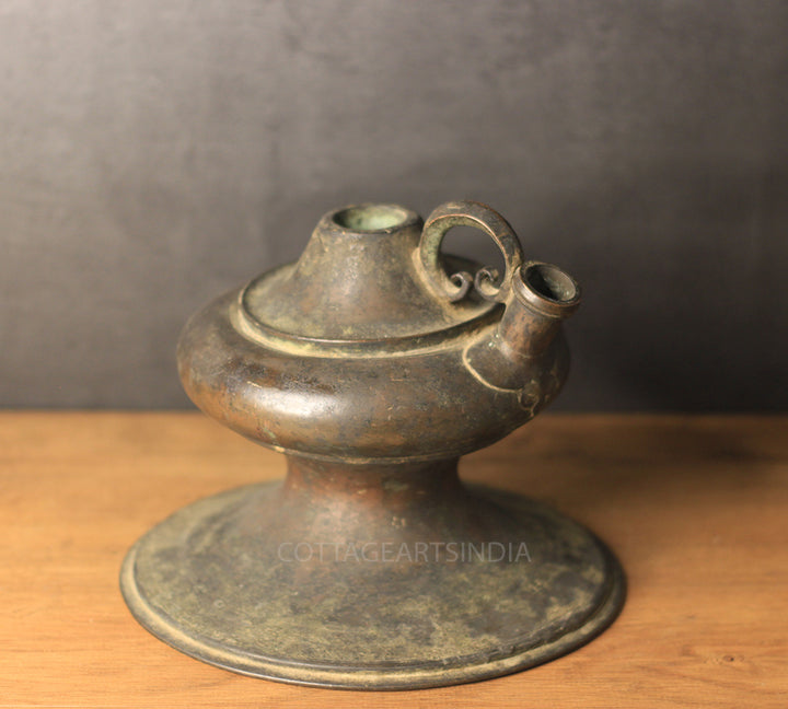 Brass Vintage Hookah Base