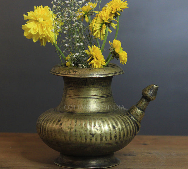 Brass  Vintage Pot