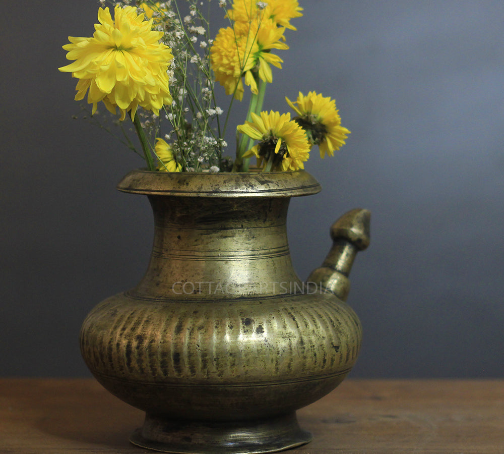 Brass  Vintage Pot