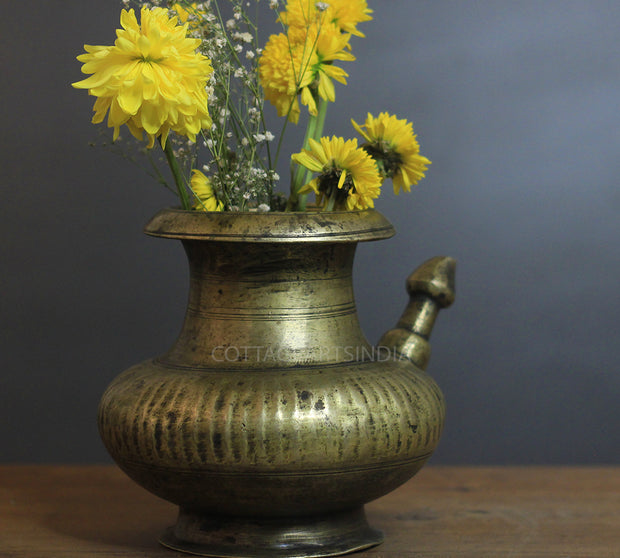 Brass  Vintage Pot