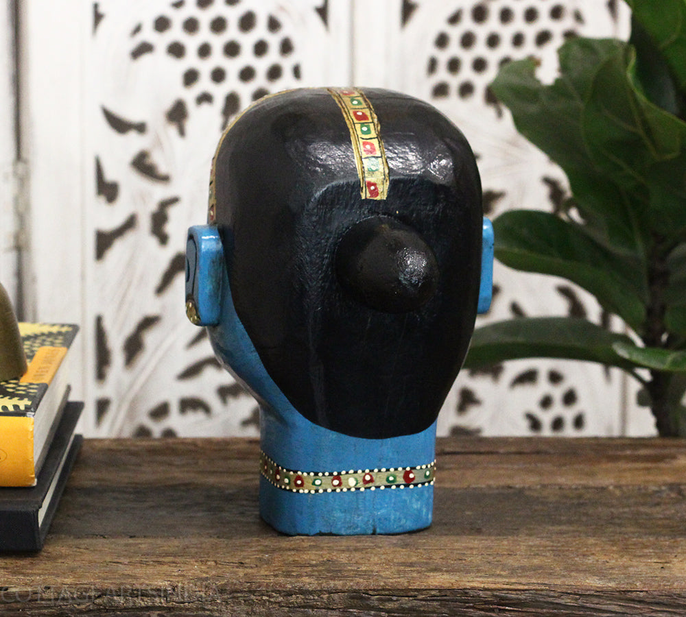 Wooden Gauri Head
