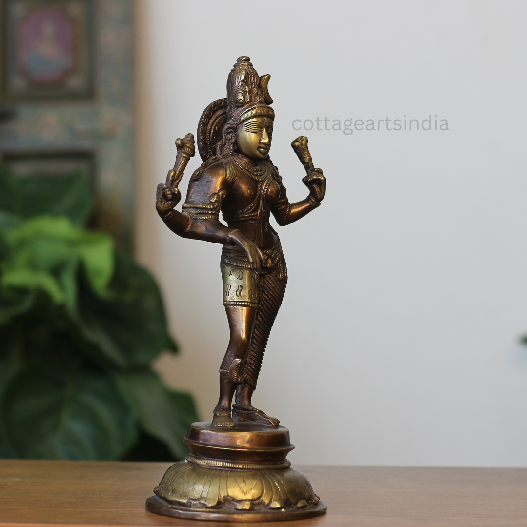 Handcrafted Brass Dancing Shiva Idol