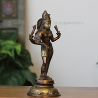 Handcrafted Brass Dancing Shiva Idol