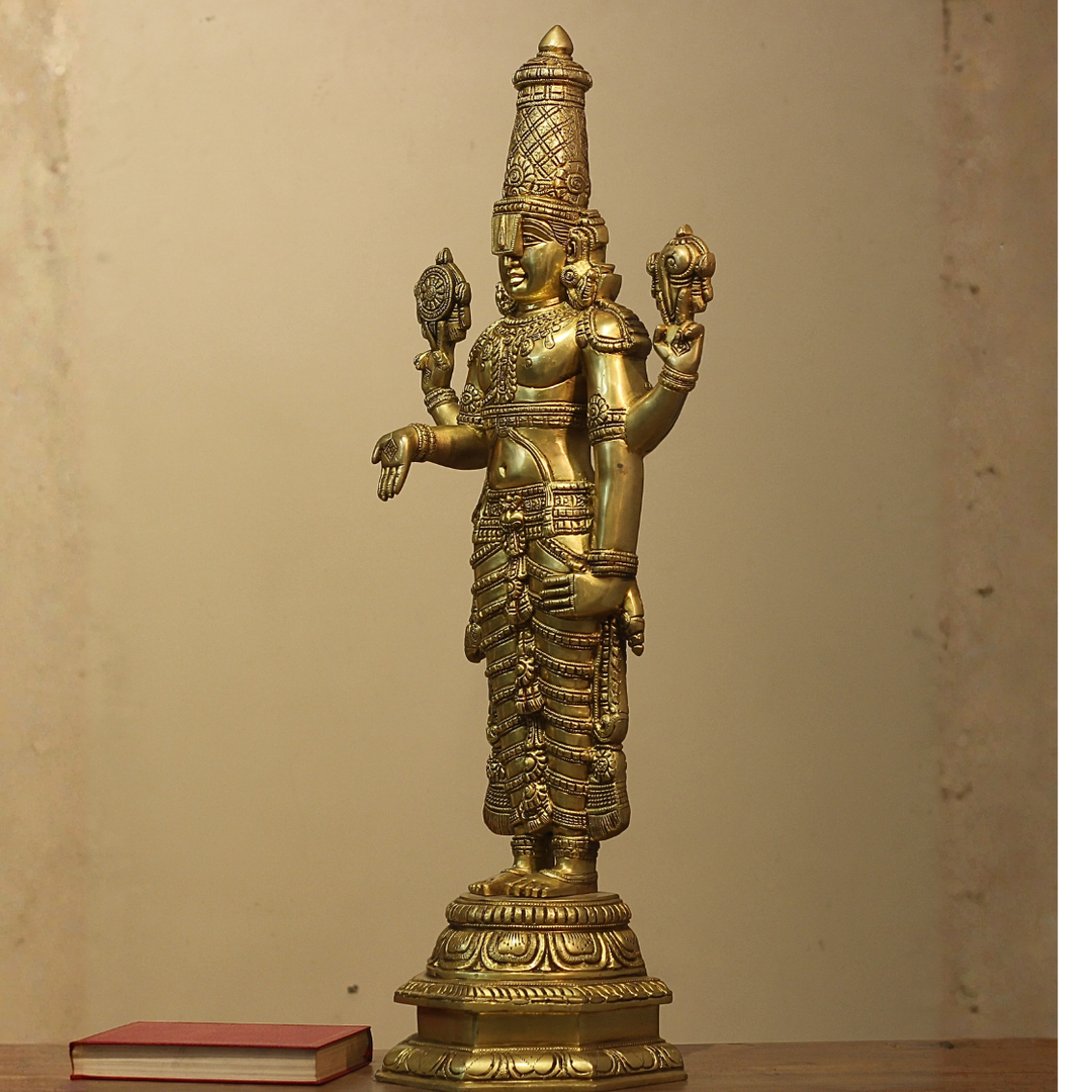 Brass Tirupati Balaji 34"
