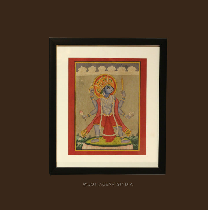 Dashavatara of Lord Vishnu (set of 13) – Pahari Miniature Painting