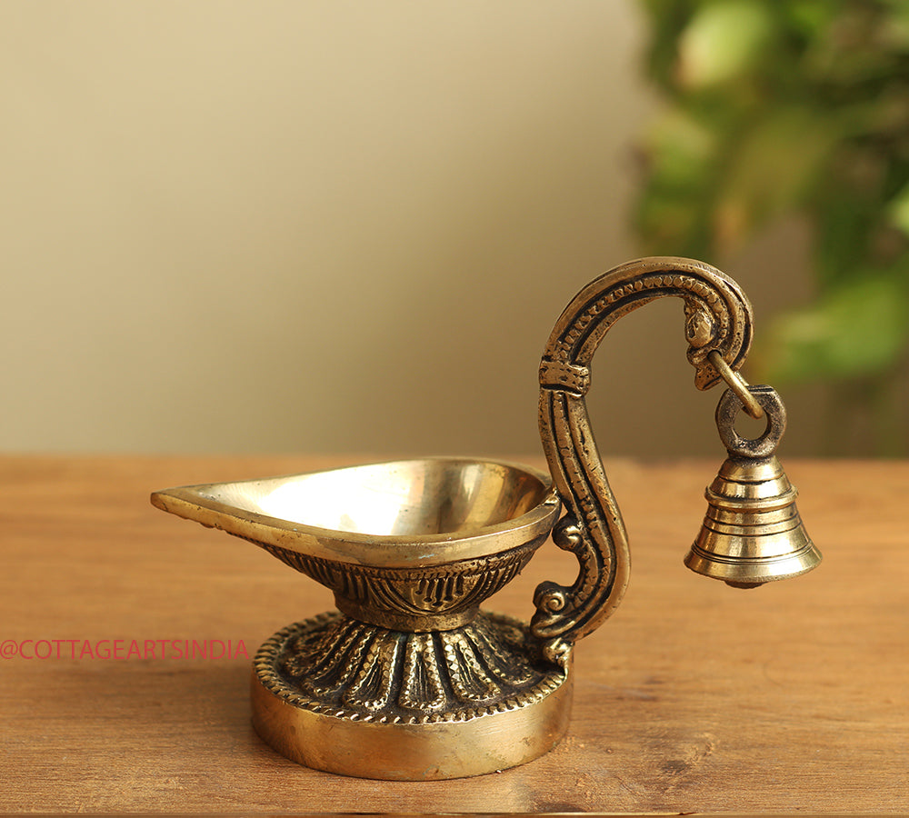 brass Oil Lamp- Diya