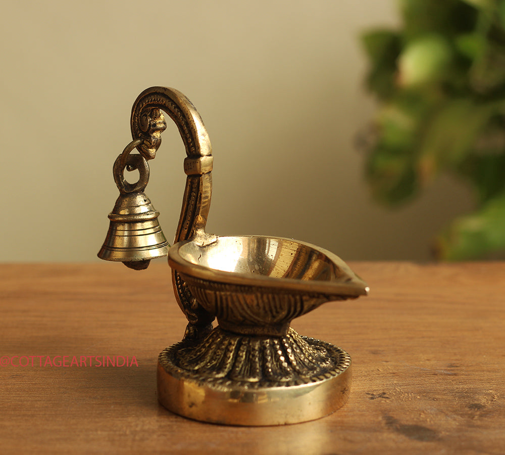 brass Oil Lamp- Diya