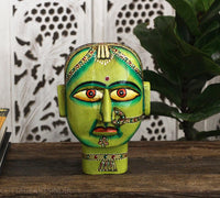 Wooden Gauri Head