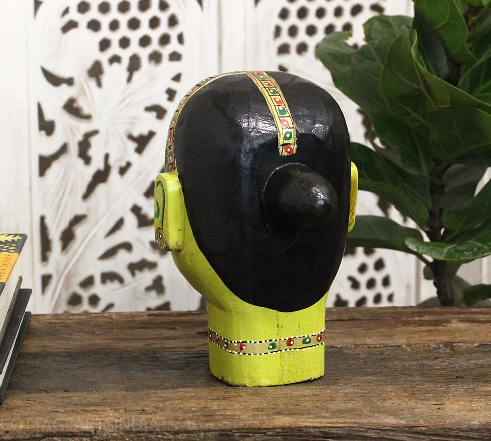 Wooden Gauri Head